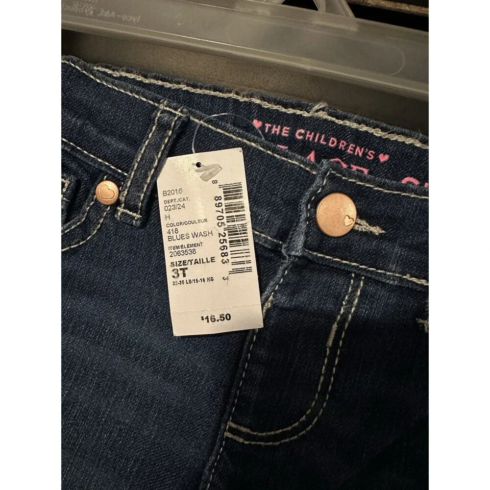 NWT The Children’s Place Skinny Jeans Medium Wash Size 3T